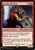 Krenko, Mob Boss (LIST-DDT-52) - The List