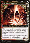 Koll, the Forgemaster (Showcase) (KHM-325) - Kaldheim: (Showcase)