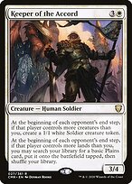 Keeper of the Accord (CMR-027) - Commander Legends