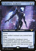 Cyberdrive Awakener (Extended Art) (NEC-048) - Neon Dynasty Commander: (Extended Art)