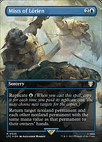 Mists of Lorien (Borderless) (Surge Foil) (LTC-545) - Tales of Middle-earth Commander Foil