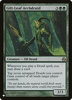 Gilt-Leaf Archdruid (LIST-124/150) - The List