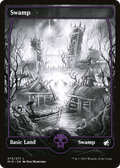 Swamp (273) (MID-273) - Innistrad: Midnight Hunt: (Full Art, Showcase) Foil