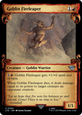Goblin Fireleaper (Showcase Scrolls) (LTR-584) - The Lord of the Rings: Tales of Middle-earth: (Showcase) Foil