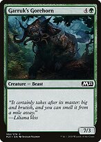 Garruk's Gorehorn (M21-184) - Core Set 2021