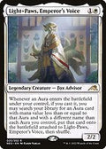 Light-Paws, Emperor's Voice (NEO-025) - Kamigawa: Neon Dynasty
