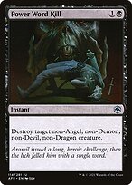 Power Word Kill (AFR-114) - Adventures in the Forgotten Realms Foil