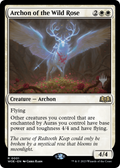 Archon of the Wild Rose (PPWOE-001) - Wilds of Eldraine Promos