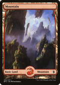 Mountain (266) - Full Art (BFZ-266) - Battle for Zendikar