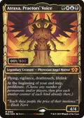 Atraxa, Praetors' Voice (Serial Numbered) (MUL-163Z) - Multiverse Legends: (Showcase) Foil