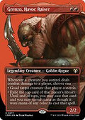 Grenzo, Havoc Raiser (Borderless) (CMM-677) - Commander Masters (Borderless) Foil