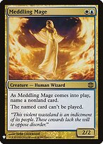 Meddling Mage (LIST-008) - The List