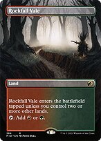 Rockfall Vale (Borderless) (MID-284) - Innistrad: Midnight Hunt (Borderless) Foil