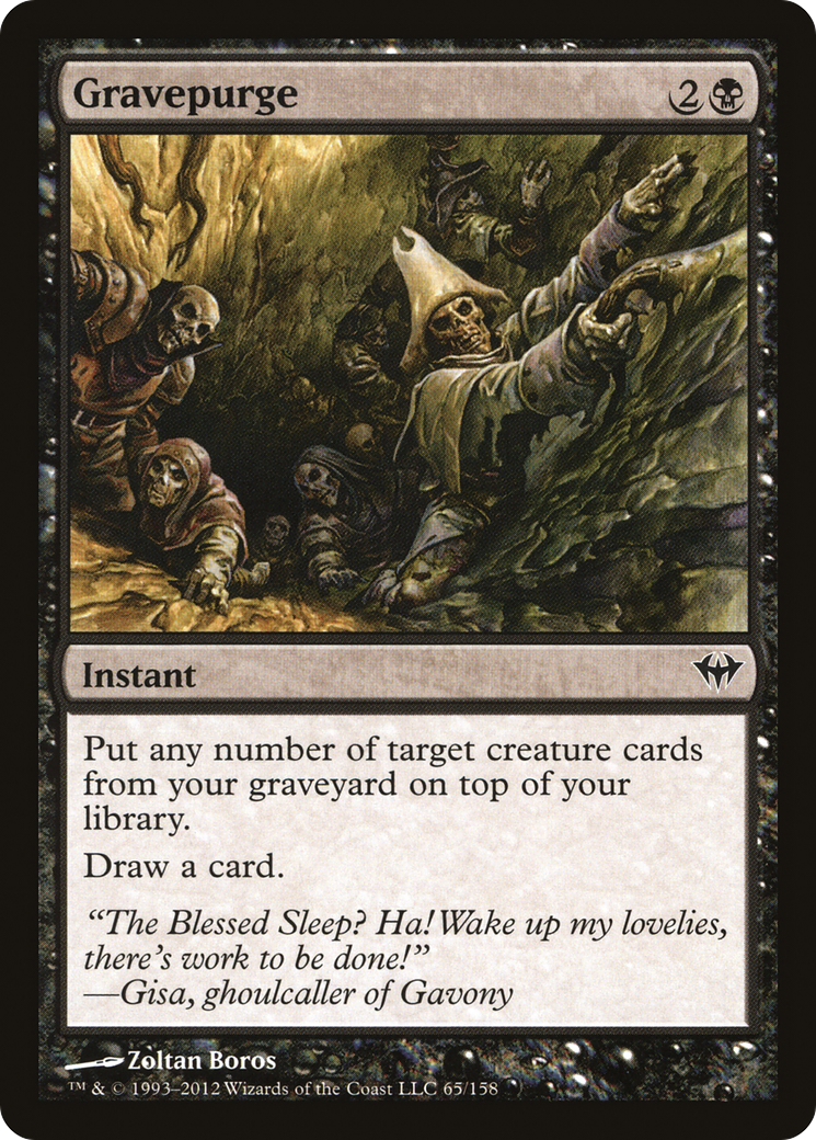 Gravepurge (DKA-065) - Dark Ascension