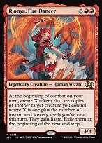 Rionya, Fire Dancer (Anime) (J25-075) - Foundations Jumpstart