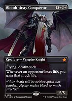 Bloodthirsty Conqueror (Borderless) (FDN-318) - Foundations