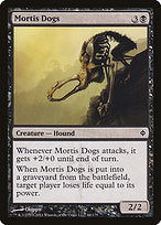 Mortis Dogs (NPH-066) - New Phyrexia Foil