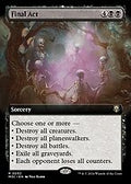Final Act (Extended Art) (M3C-052) - Modern Horizons 3 Commander: (Extended Art)