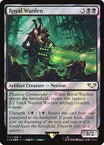 Royal Warden (Surge Foil) (40K-052) - Warhammer 40,000 Commander Foil