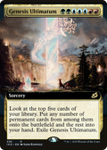 Genesis Ultimatum (Extended Art) (IKO-336) - Ikoria: Lair of Behemoths: (Extended Art) Foil