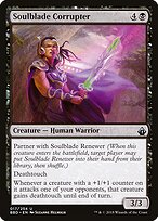 Soulblade Corrupter (BBD-017) - Battlebond Foil