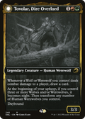 Tovolar, Dire Overlord (DBL-246) - Innistrad: Double Feature: (Double Faced Transform)