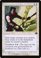 Momentary Blink (Retro Frame) (DMR-268) - Dominaria Remastered: (tombstone) Foil