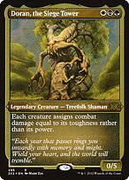 Doran, the Siege Tower (Foil Etched) (2X2-486) - Double Masters 2022 Foil