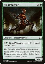 Kraul Warrior (BBD-204) - Battlebond Foil