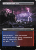 Stormcarved Coast (Borderless) (VOW-284) - Innistrad: Crimson Vow (Borderless) Foil