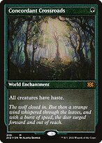 Concordant Crossroads (Foil Etched) (2X2-459) - Double Masters 2022 Foil
