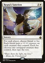 Regna's Sanction (BBD-030) - Battlebond Foil