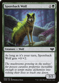 Sporeback Wolf (VOW-223) - Innistrad: Crimson Vow Foil