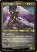 Firja, Judge of Valor (MUL-105) - Multiverse Legends Etched Foil