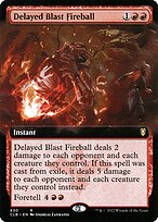 Delayed Blast Fireball (Extended Art) (CLB-630) - Commander Legends: Battle for Baldur's Gate: (Extended Art)