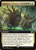 Emergent Ultimatum (Extended Art) (IKO-333) - Ikoria: Lair of Behemoths: (Extended Art) Foil