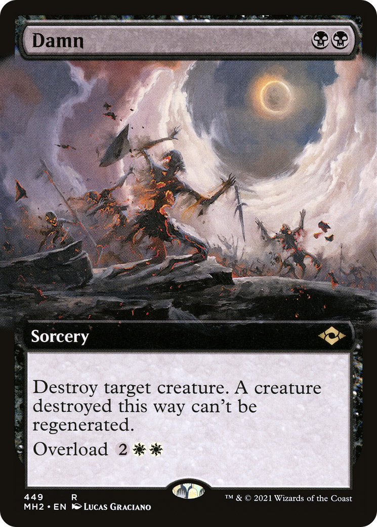 Damn (Extended Art) (MH2-449) - Modern Horizons 2: (Extended Art)