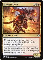 Mayhem Devil (LIST-WAR-204) - The List