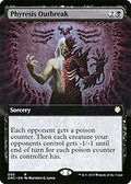 Phyresis Outbreak (Extended Art) (ONC-050) - Phyrexia: All Will Be One Commander: (Extended Art)