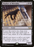 Shadow of Mortality (SNC-094) - Streets of New Capenna Foil