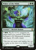 Waker of the Wilds (ZNC-086) - Zendikar Rising Commander