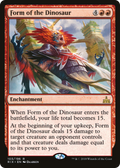 Form of the Dinosaur (RIX-103) - Rivals of Ixalan Foil