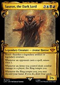 Sauron, the Dark Lord (Showcase Scrolls) (LTR-675) - The Lord of the Rings: Tales of Middle-earth: (Showcase) Foil