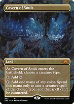 Cavern of Souls (Borderless) (2X2-402) - Double Masters 2022 Foil