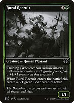 Rural Recruit (DBL-483) - Innistrad: Double Feature Foil