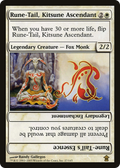 Rune-Tail, Kitsune Ascendant (SOK-027) - Saviors of Kamigawa Foil