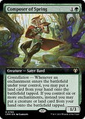 Composer of Spring (Extended Art) (CMM-769) - Commander Masters: (Extended Art)