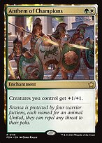 Anthem of Champions (FDN-116) - Foundations: (enchantment)