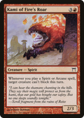 Kami of Fire's Roar (CHK-174) - Champions of Kamigawa Foil