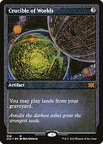 Crucible of Worlds (Foil Etched) (2X2-558) - Double Masters 2022 Foil